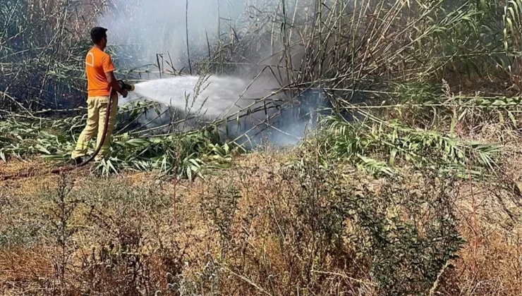 Hatay’da İskenderun ve Arsuz ilçelerinde çıkan yangınlar söndürüldü